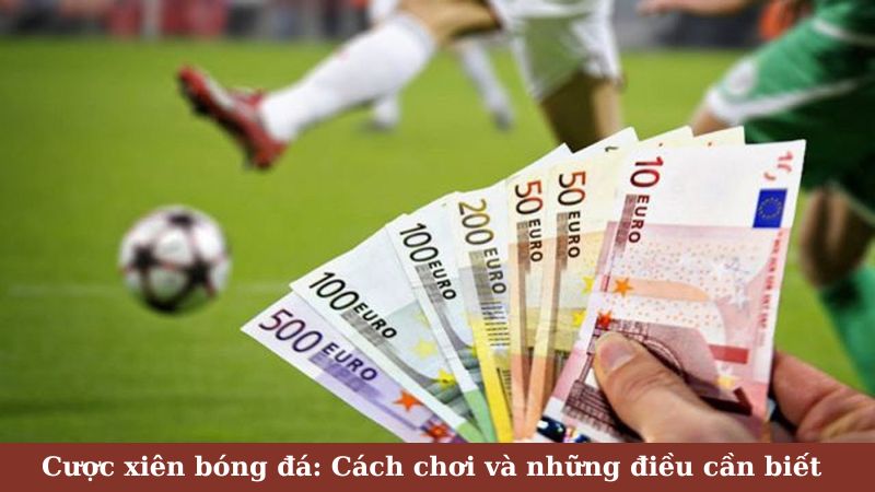 Các loại cược xiên bóng đá phổ biến hiện nay