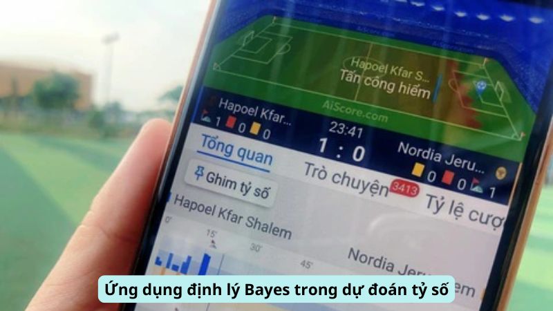 Cá Cược Tỷ Số: Ứng dụng định lý Bayes trong dự đoán tỷ số